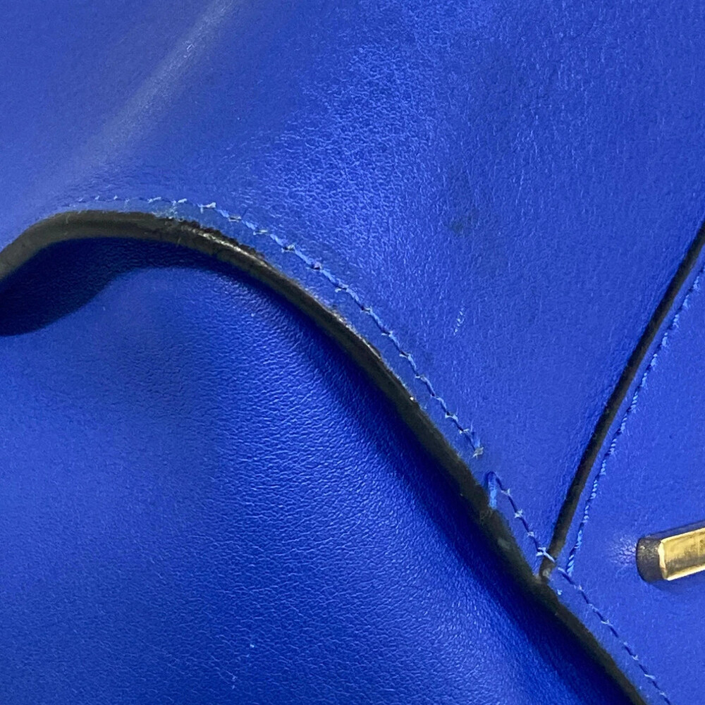 Loewe Hammock Bag Small Navy Leather #323232L13B - Picture 6 of 15